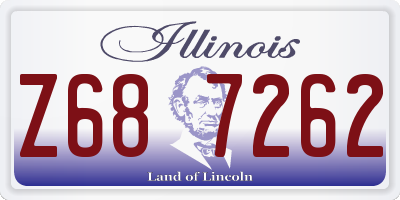 IL license plate Z687262