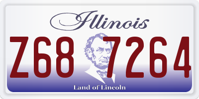 IL license plate Z687264