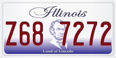IL license plate Z687272