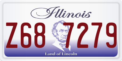 IL license plate Z687279