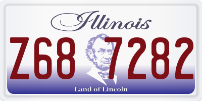 IL license plate Z687282