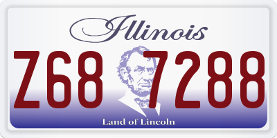 IL license plate Z687288