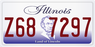 IL license plate Z687297