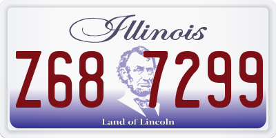 IL license plate Z687299