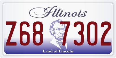 IL license plate Z687302