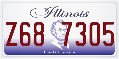 IL license plate Z687305