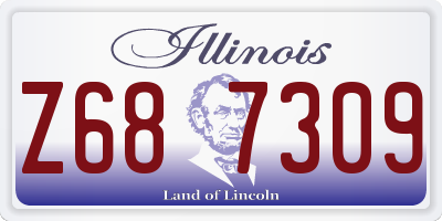 IL license plate Z687309