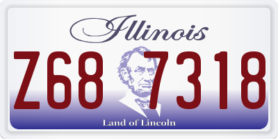 IL license plate Z687318