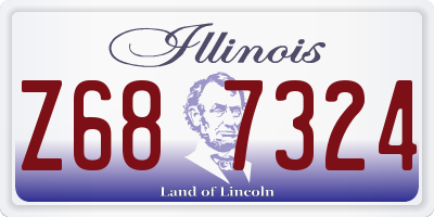 IL license plate Z687324