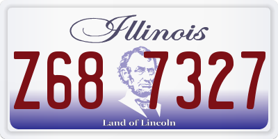 IL license plate Z687327