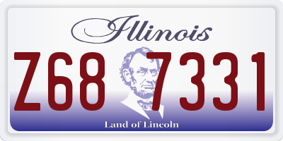 IL license plate Z687331