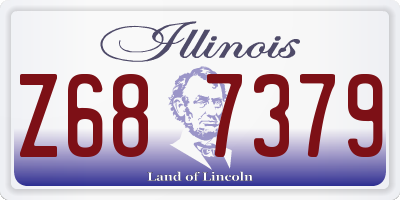 IL license plate Z687379