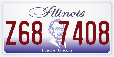 IL license plate Z687408