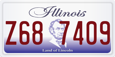 IL license plate Z687409