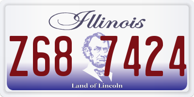 IL license plate Z687424