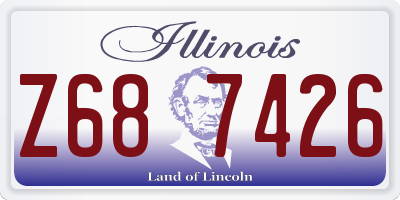 IL license plate Z687426