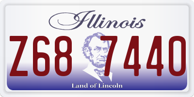 IL license plate Z687440