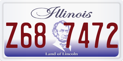 IL license plate Z687472