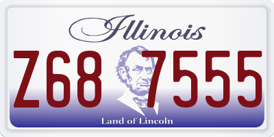 IL license plate Z687555