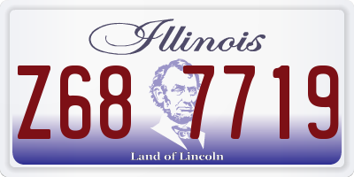 IL license plate Z687719