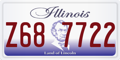 IL license plate Z687722