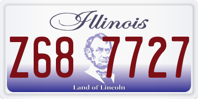 IL license plate Z687727
