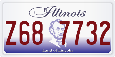 IL license plate Z687732