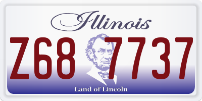 IL license plate Z687737