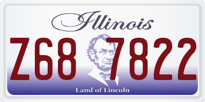 IL license plate Z687822