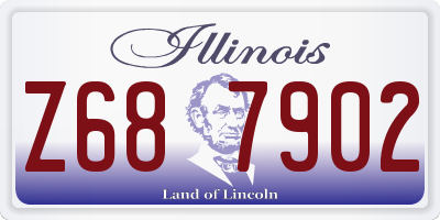 IL license plate Z687902