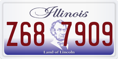 IL license plate Z687909