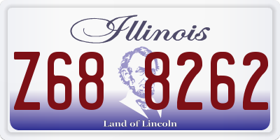 IL license plate Z688262