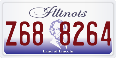 IL license plate Z688264