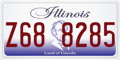 IL license plate Z688285