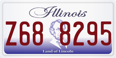 IL license plate Z688295
