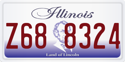 IL license plate Z688324