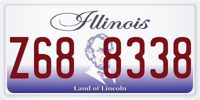 IL license plate Z688338