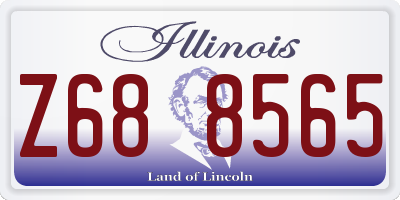IL license plate Z688565