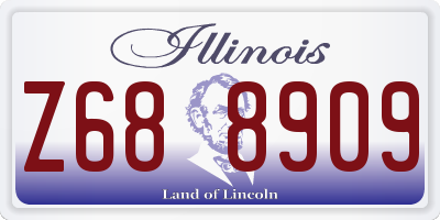 IL license plate Z688909