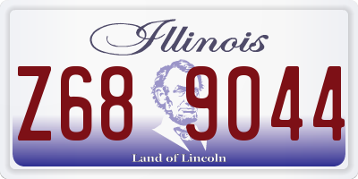 IL license plate Z689044