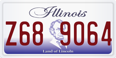 IL license plate Z689064
