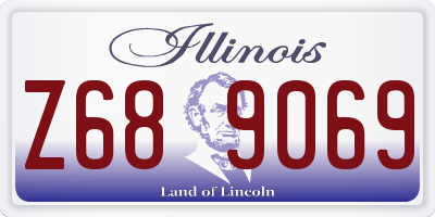 IL license plate Z689069
