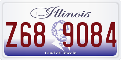 IL license plate Z689084