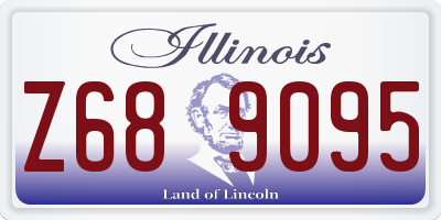 IL license plate Z689095