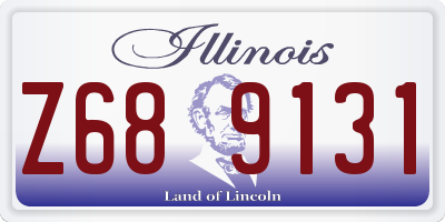 IL license plate Z689131
