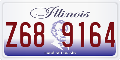IL license plate Z689164