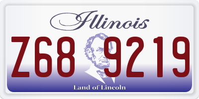 IL license plate Z689219