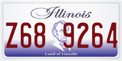 IL license plate Z689264