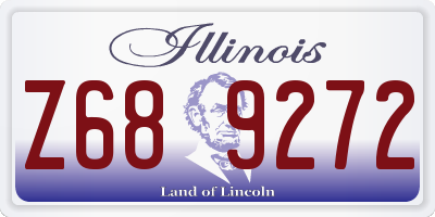 IL license plate Z689272