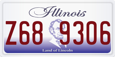 IL license plate Z689306